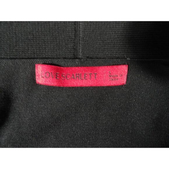 Love Scarlett Cardigan Sweater Black Womens Large Open Style Minimalist Capsule - Picture 5 of 11